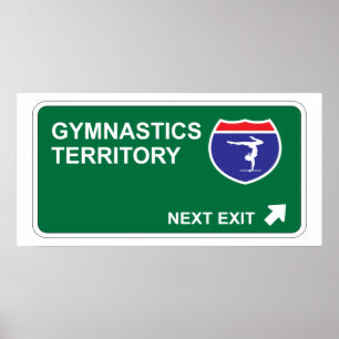 Gymnastics Next Exit Poster