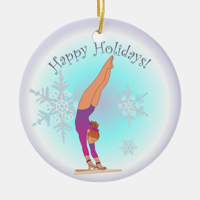 Gymnastics Ornament (Front)