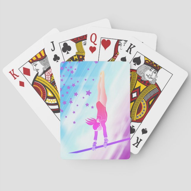Gymnastics Pack of Cards (Back)