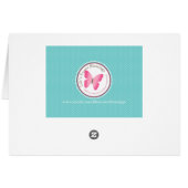 Gymnastics Party Cards (Back Horizontal)