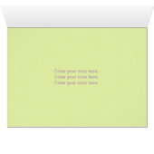 Gymnastics Party Cards (Inside Horizontal (Bottom))