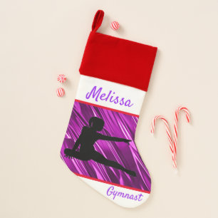 Gymnastics Personalized Gymnast Christmas Stocking