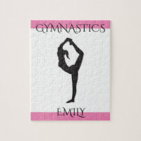 Gymnastics personalized puzzle. jigsaw puzzle