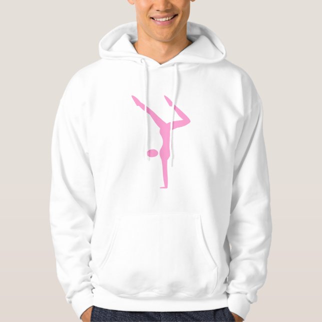 Gymnastics - Pink Hoodie (Front)