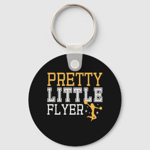Gymnastics Pretty Little Flyer Keychain