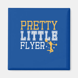 Gymnastics Pretty Little Flyer Magnet