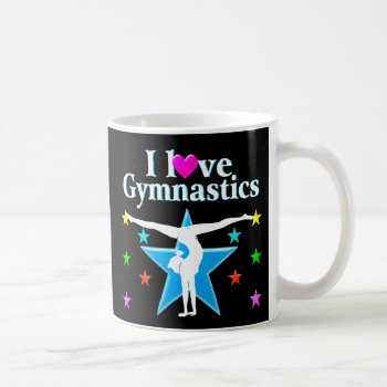 Gymnastics Princess Coffee Mug by MySportsStar at Zazzle
