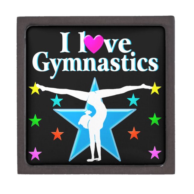 GYMNASTICS PRINCESS JEWELRY BOX (Front)