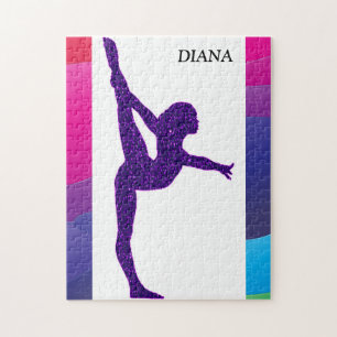 GYMNASTICS PUZZLE PERSONALIZED!