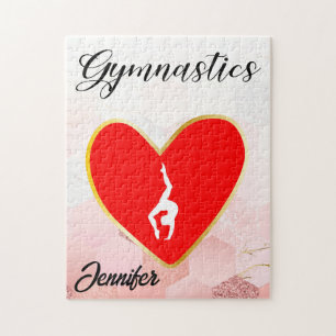 GYMNASTICS PUZZLE PERSONALIZED