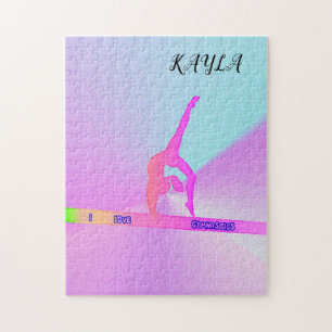 GYMNASTICS PUZZLE PERSONALIZED!