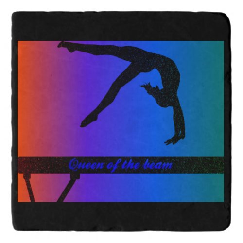 Gymnastics Queen of the Beam Trivet