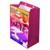 Gymnastics Rainbow Camo Gymnast Gift Bag