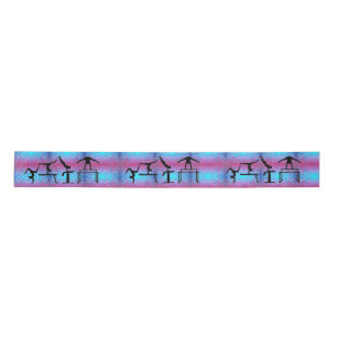 Gymnastics Ribbon in Pink and Blue