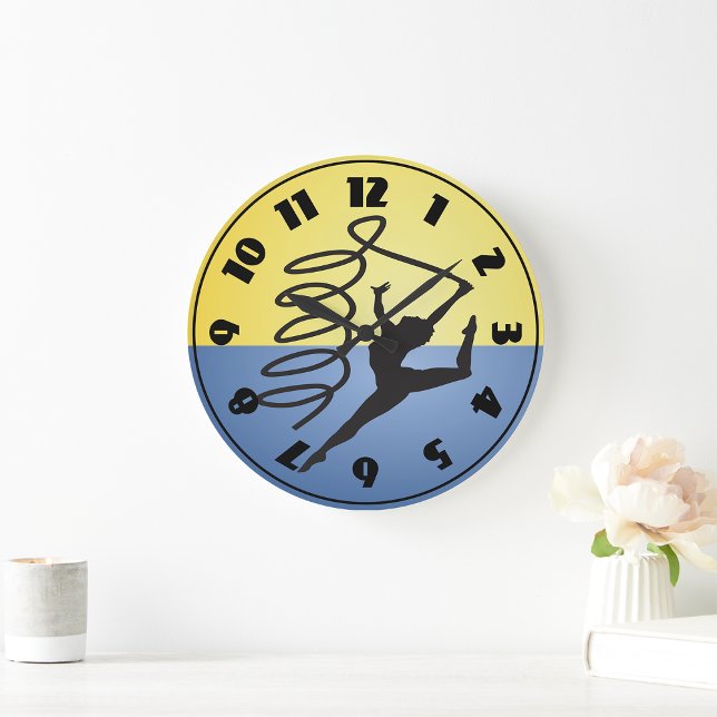 Gymnastics Ribbon Routine Clock (Creator Uploaded)