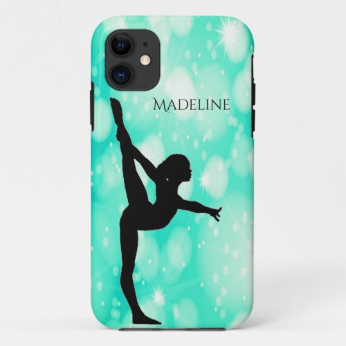 Gymnastics Samsung Phone Case w Name of Gymnast