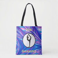 Gymnastics Scorpion Metallic Swirls Tote Bag
