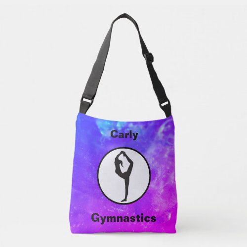 Gymnastics Scorpion Pose Watercolor Tote Bag