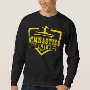 Gymnastics Senior Night Gymnastics Senior 2025 Gra Sweatshirt