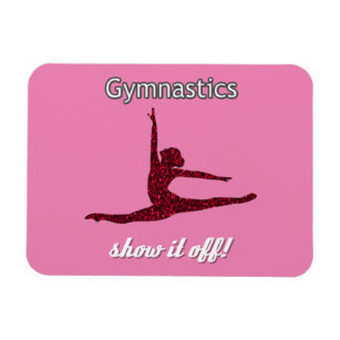 Gymnastics Show It Off Gym Chant Magnet