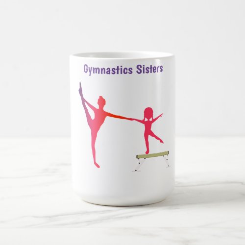 Gymnastics Sisters Mug