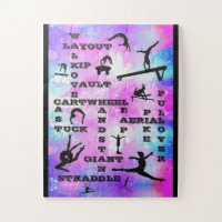 Gymnastics Skills Crossword Puzzle