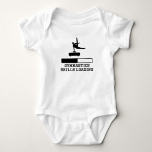 Gymnastics Skills Loading Baby Bodysuit