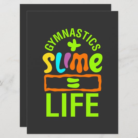 Gymnastics & Slime (Front/Back)