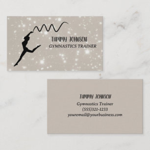 Gymnastics Sparkle Business Card