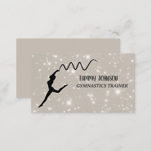 Gymnastics Sparkle  Business Card