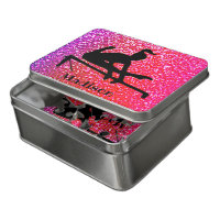 Gymnastics Sparkle Uneven Bars Personalized Puzzle