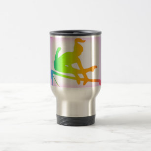Gymnastics stainless steel travel mug! mug