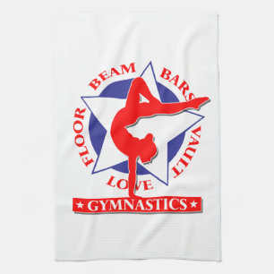 Gymnastics Star Towel