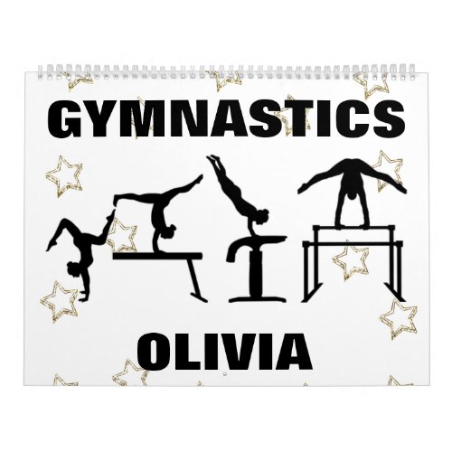 Gymnastics Stars Calendar