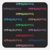 Gymnastics Stickers
