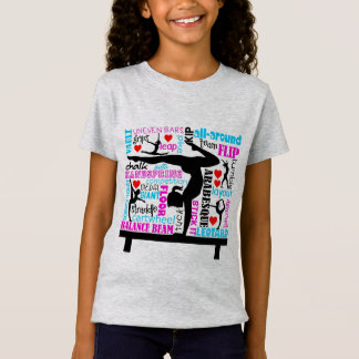 Gymnastics Subway Art Design T-Shirt