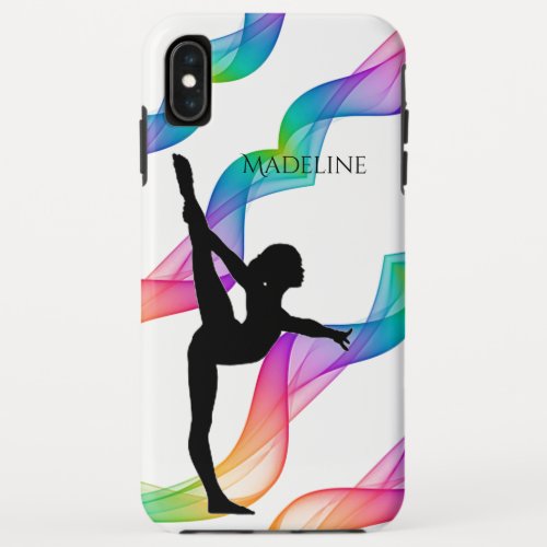 Gymnastics Swirl Cell Phone Case for Gymnast