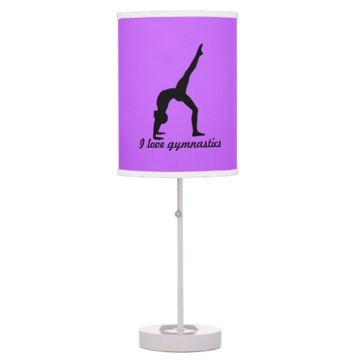 Gymnastics table lamp (Front)