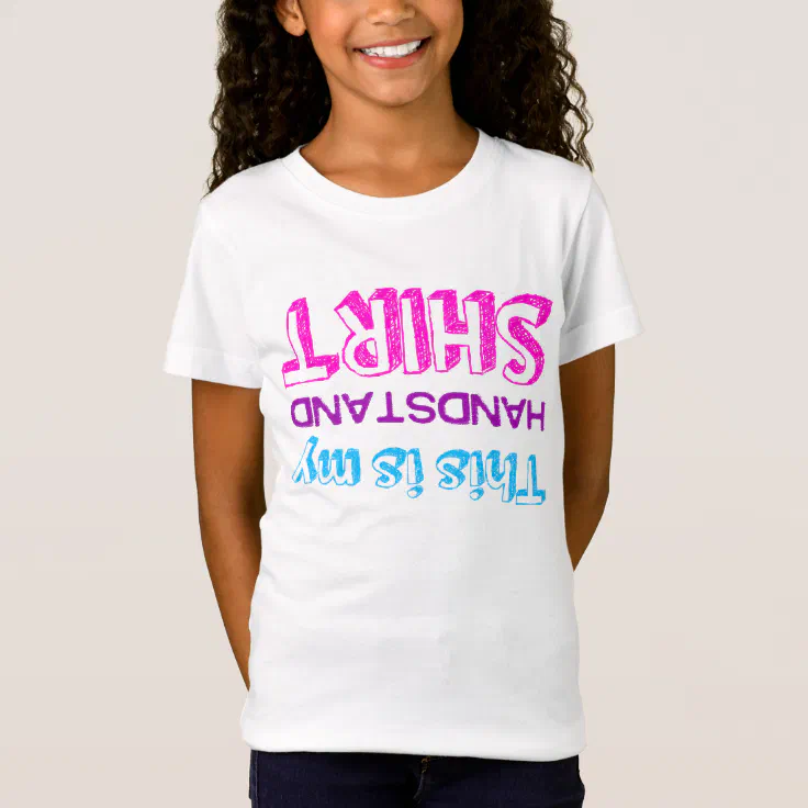 Kids Custom Name Gymnast T-shirt Christmas Personalised Gymnastics Gift Top 