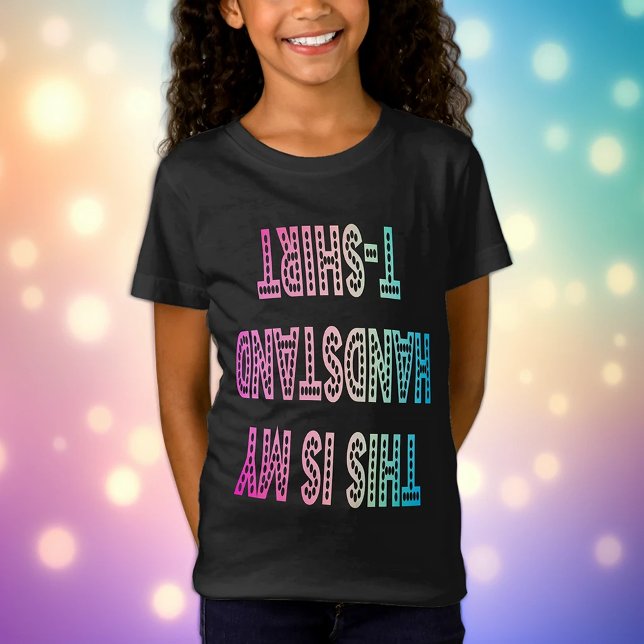 Gymnastics "This is my Handstand T-Shirt" T-Shirt (Creator Uploaded)