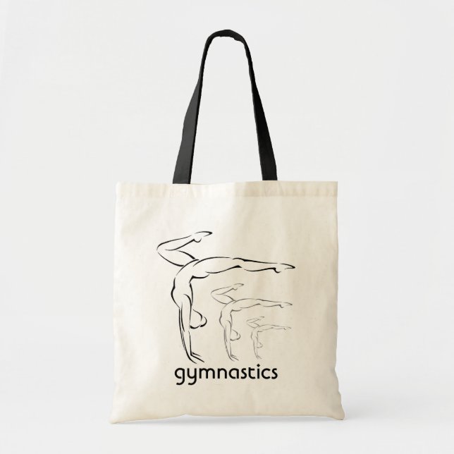 Gymnastics Tote Bag (Front)