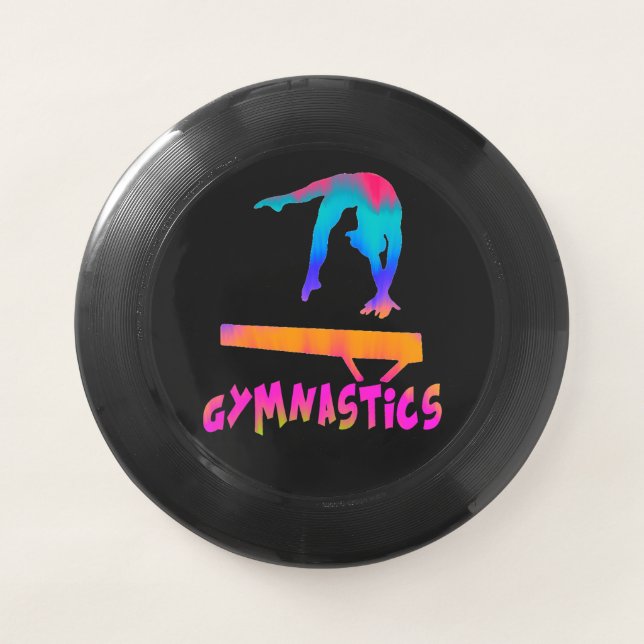 Gymnastics Tropical Tie-Dye Balance Beam    Wham-O Frisbee (Front)