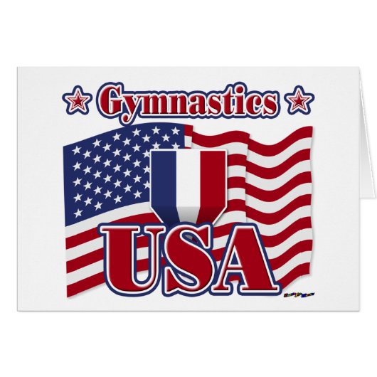 Gymnastics USA Cards (Front Horizontal)