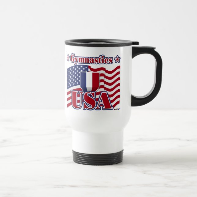 Gymnastics USA Travel Mug (Right)