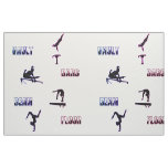 Gymnastics Vault, Bars, Beam, Floor Fabric