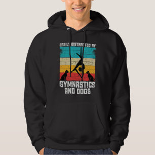 Gymnastics Women men Girls Teens Gymnast Dance Ret Hoodie