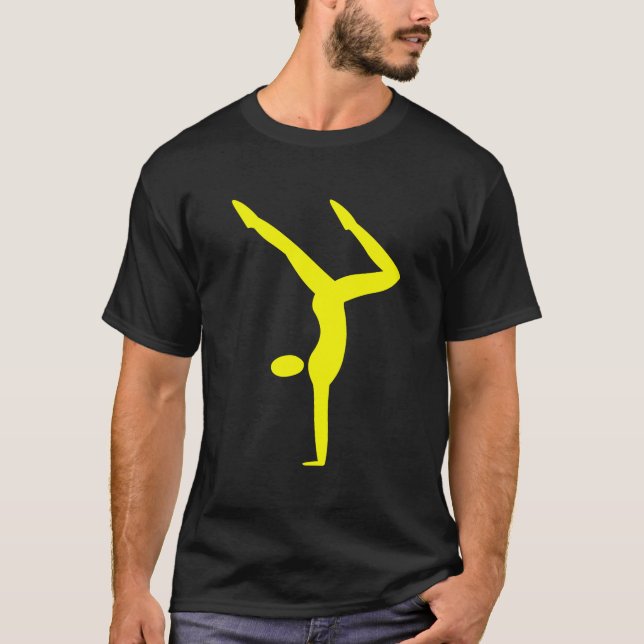 Gymnastics - Yellow T-Shirt (Front)