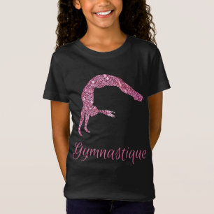 Gymnastique (French) Pink Shimmer T-Shirt
