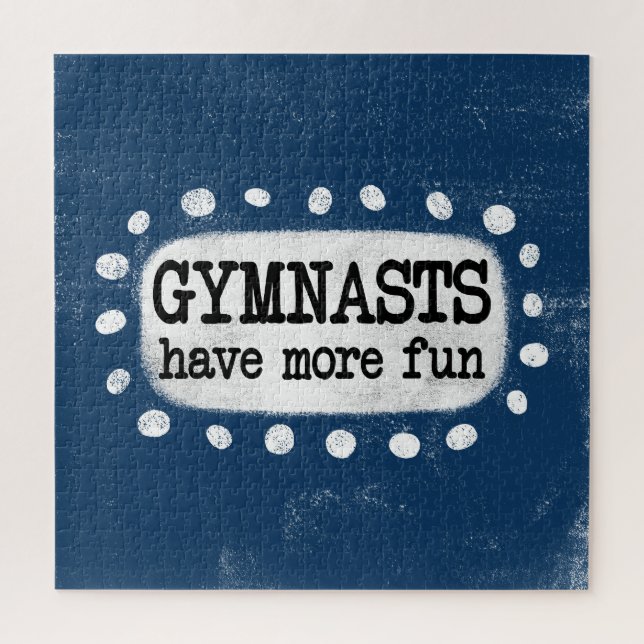 Gymnasts Have More Fun Jigsaw Puzzle (Vertical)