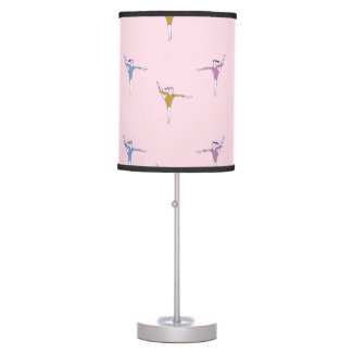 gymnasts on pink
